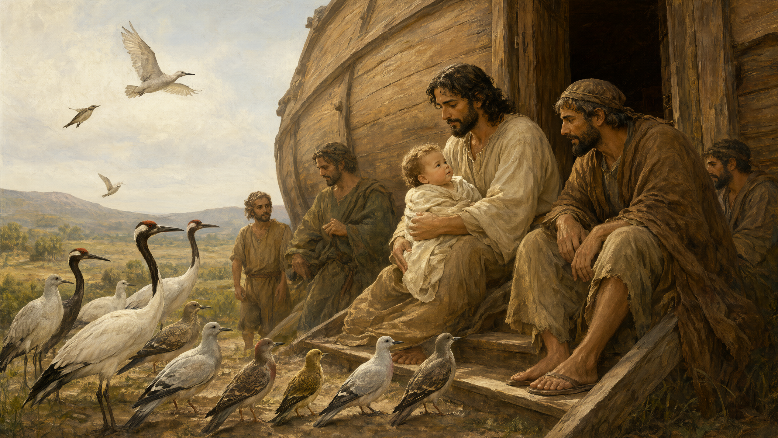 Noah - Birds at the Entrance