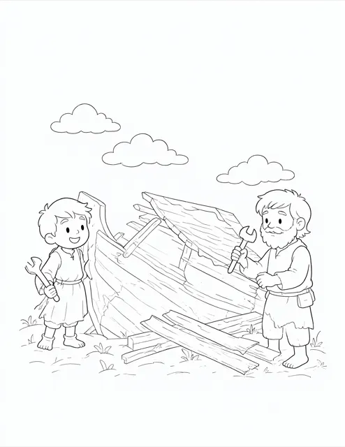 Noah Builds the Ark