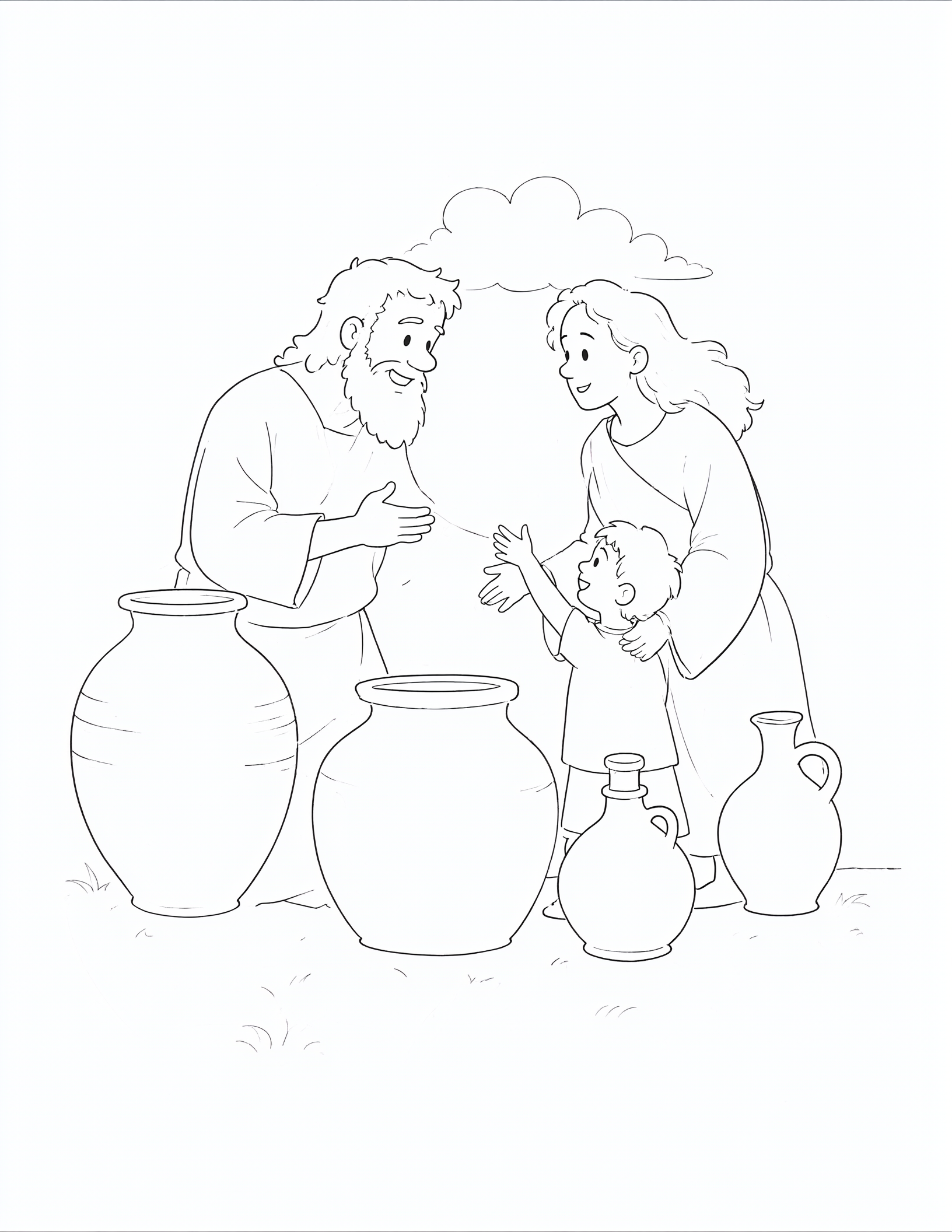 Elisha and the Oil Jars