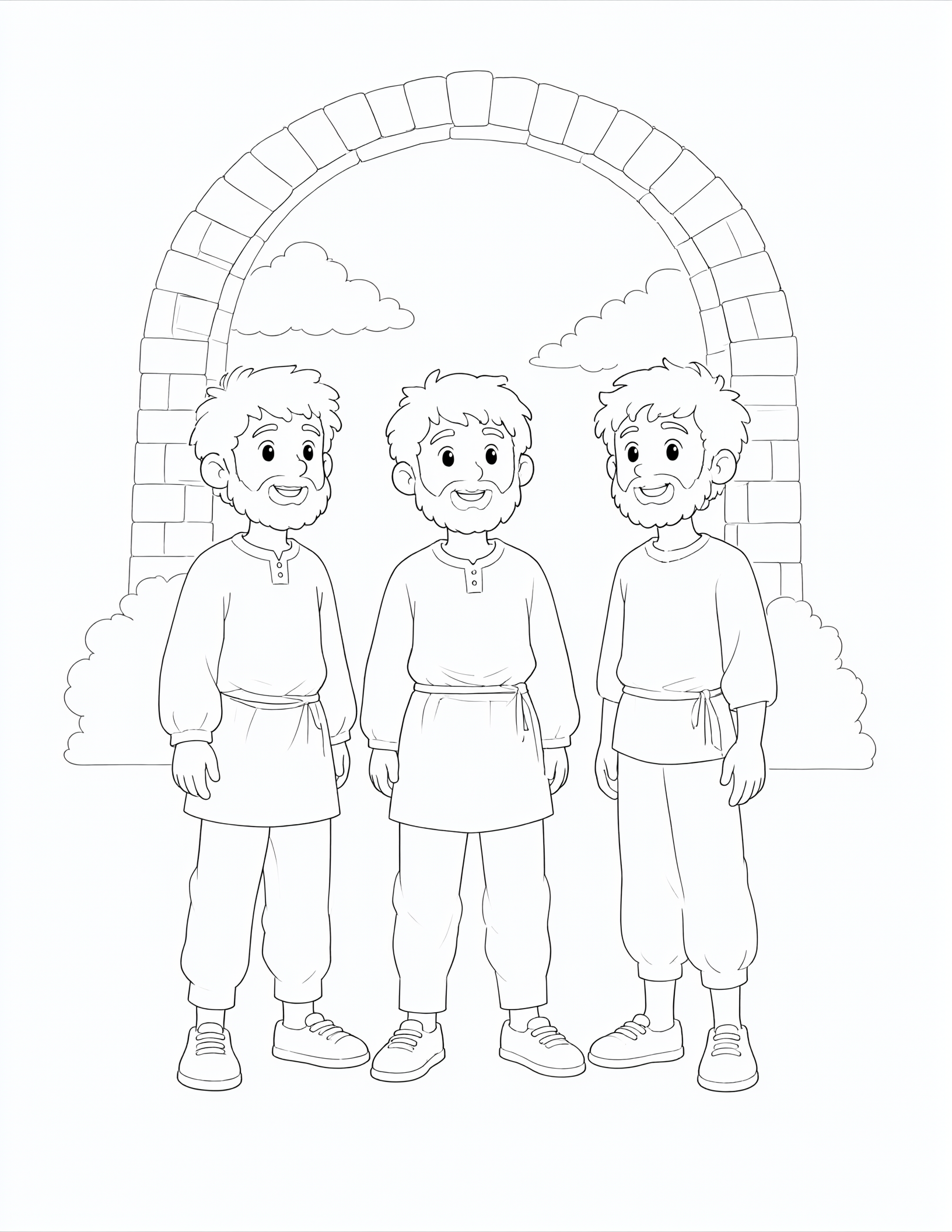 Three Friends and an Angel