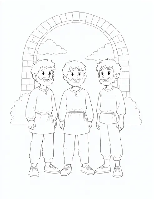 Three Friends and an Angel