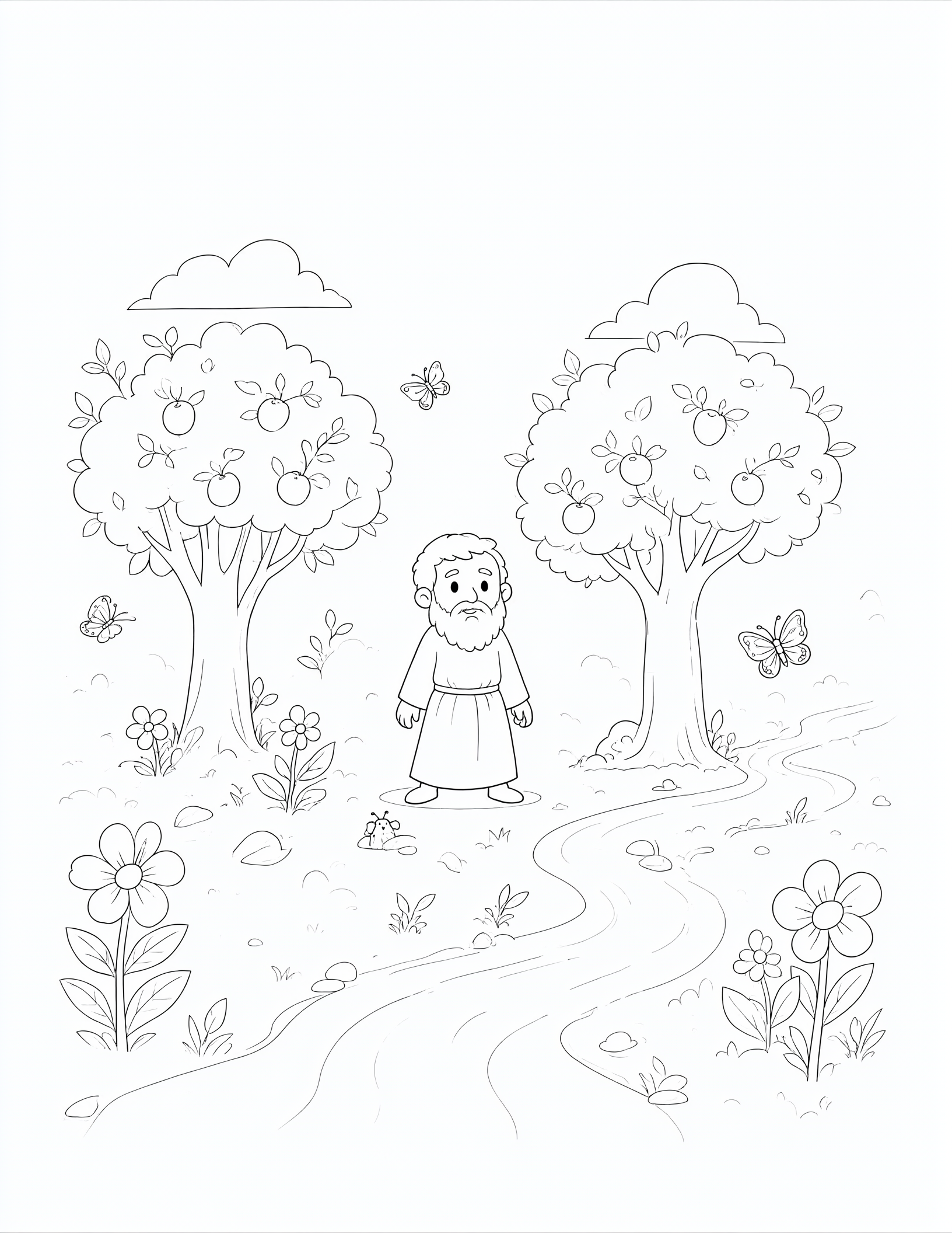 Flowers and Trees