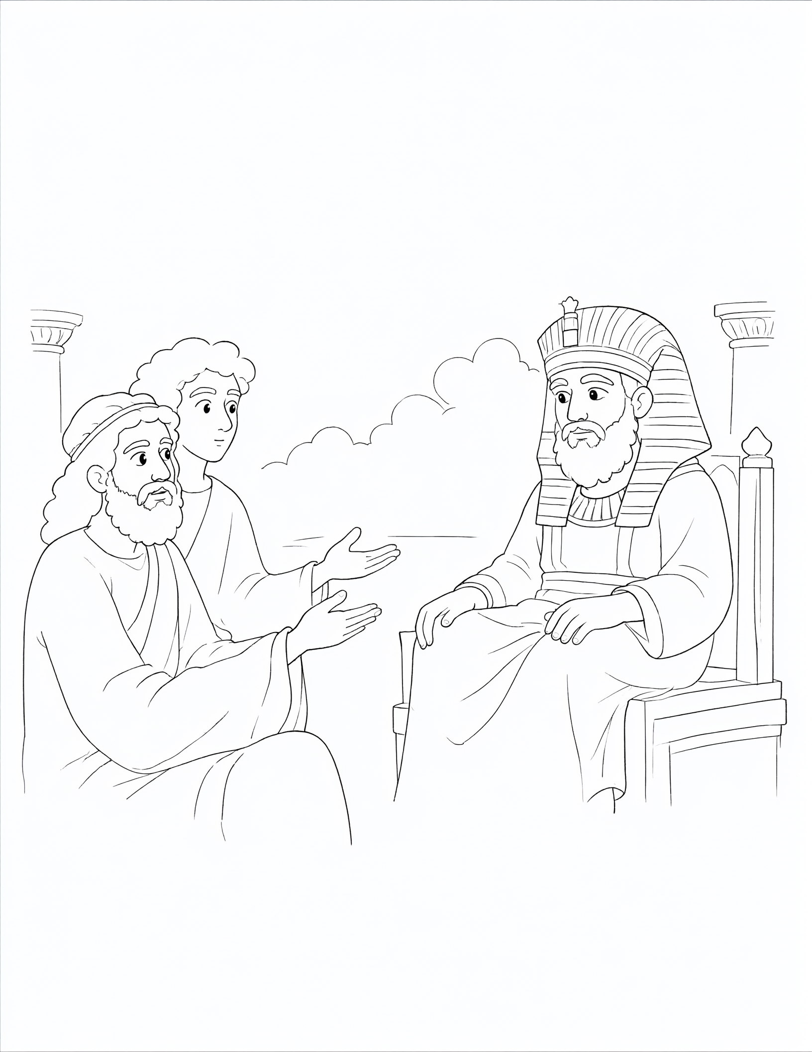 Moses and Aaron Visit Pharaoh