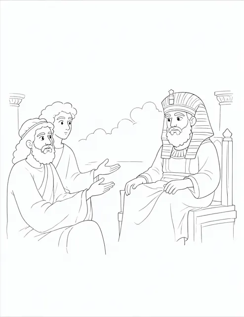 Moses and Aaron Visit Pharaoh