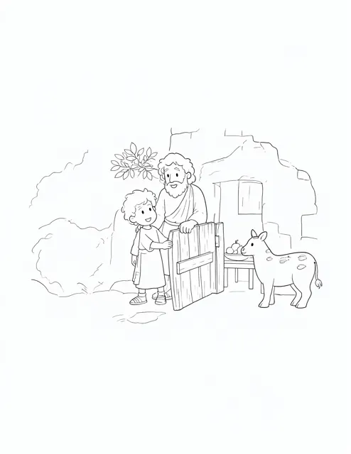 Zacchaeus Welcomes Jesus Home