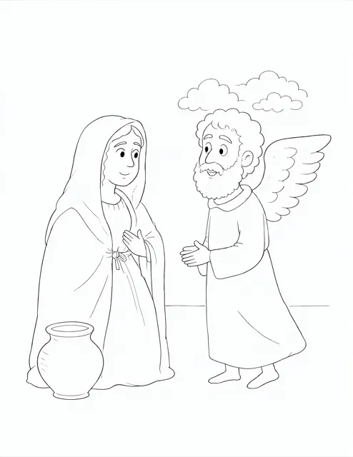 Mary and the Angel