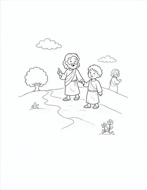 The Disciples Follow Jesus