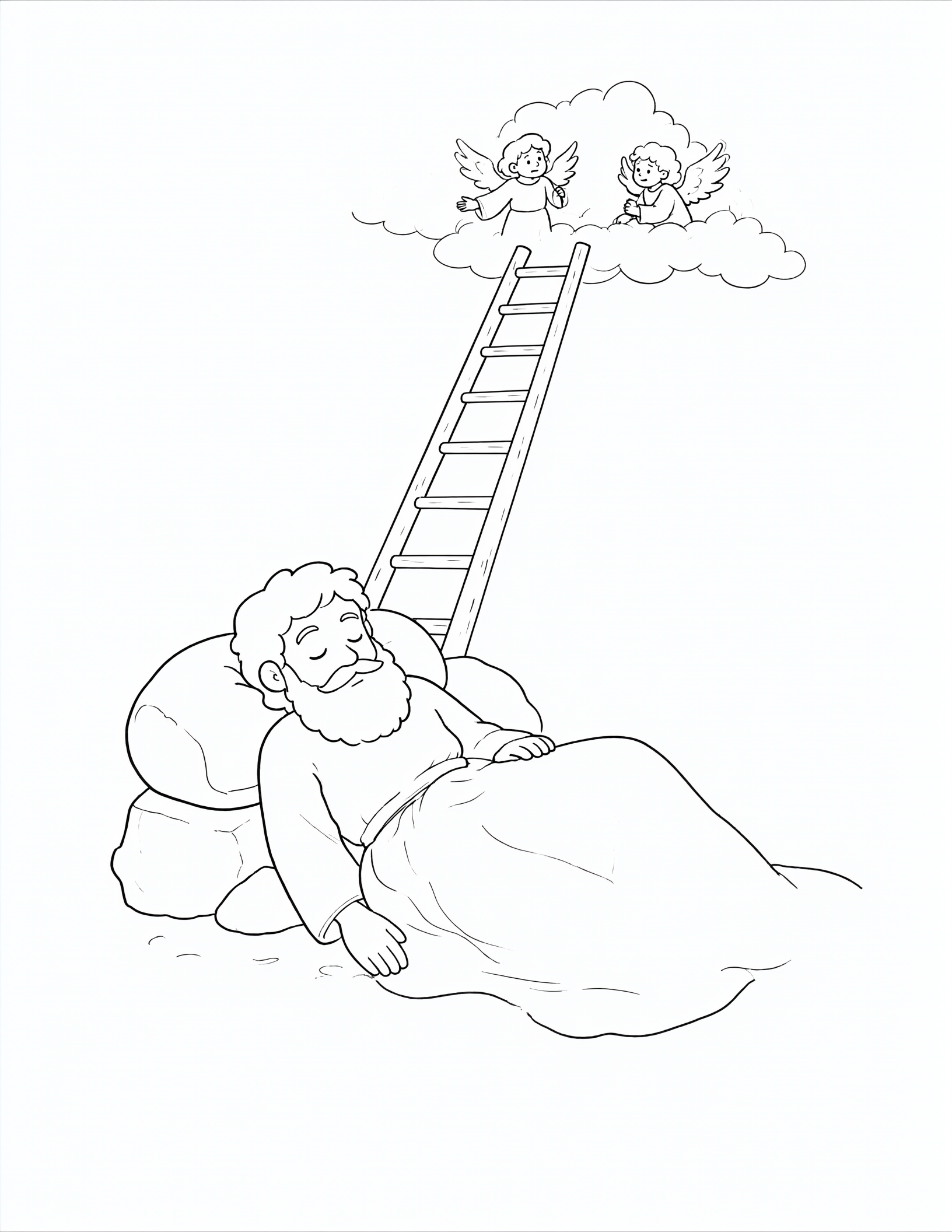 Jacob Dreams of a Ladder