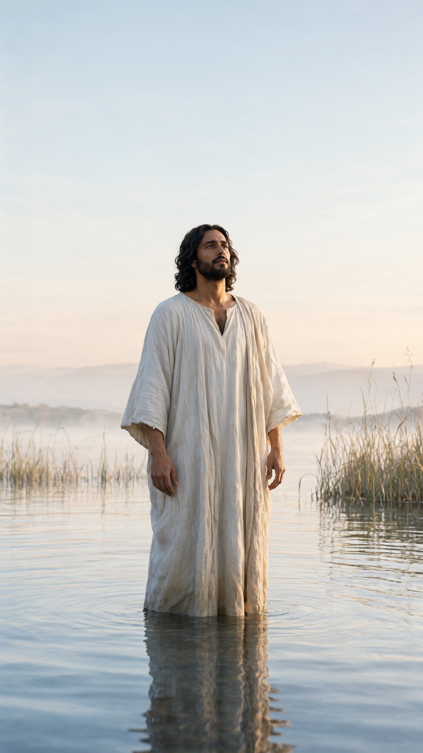 Water Reflecting His Robe