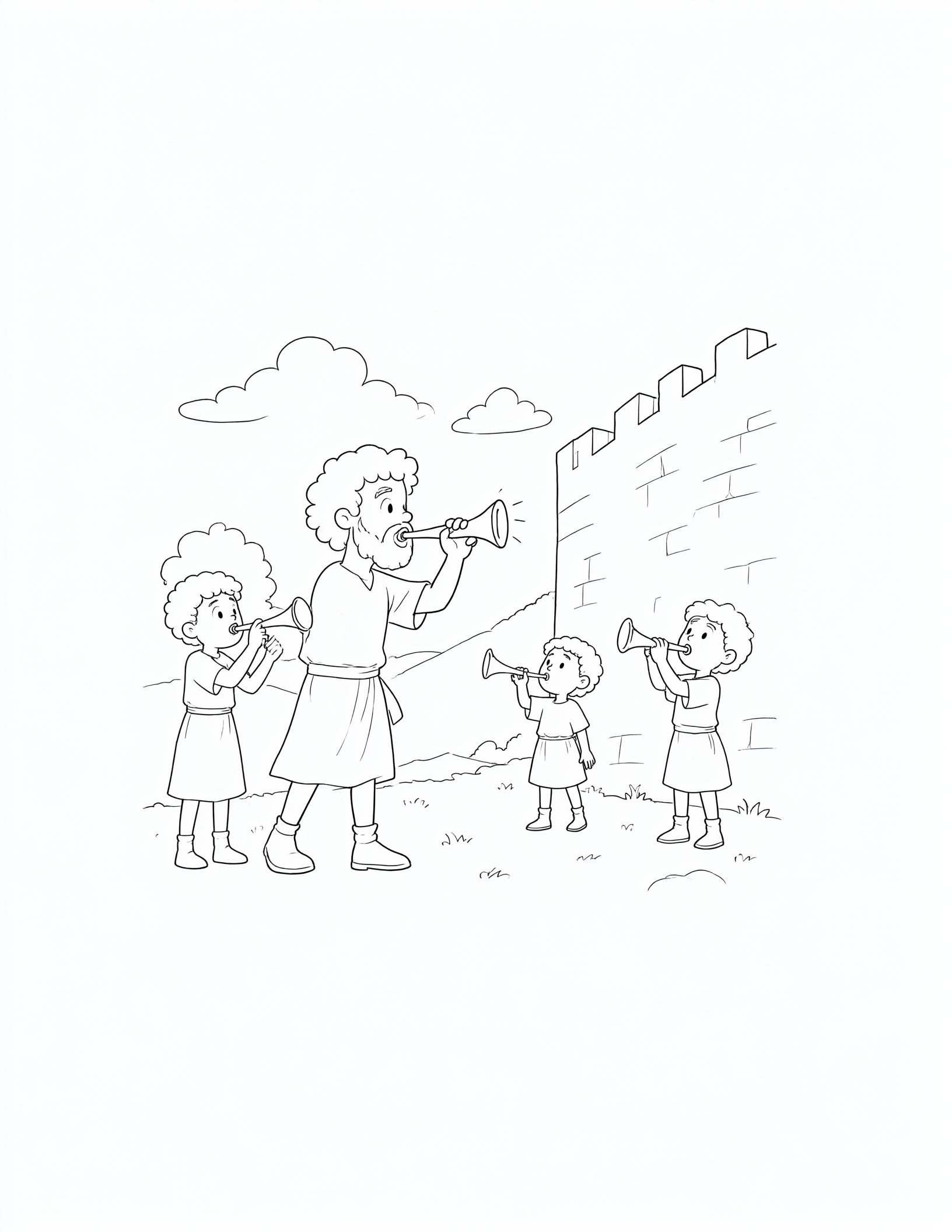 Joshua and the Trumpets