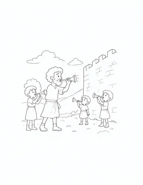 Joshua and the Trumpets