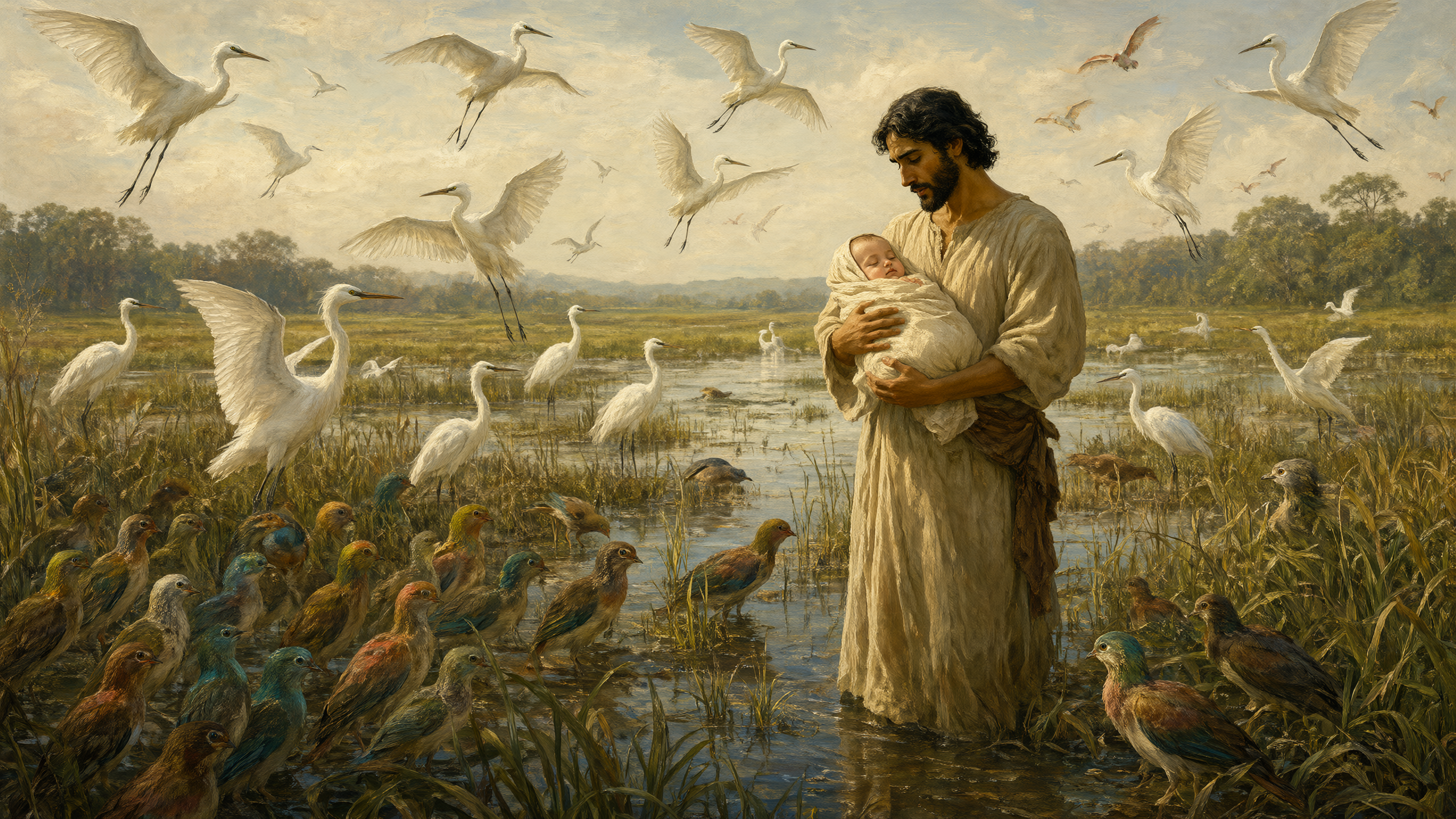 Creation - Wings above the Marsh