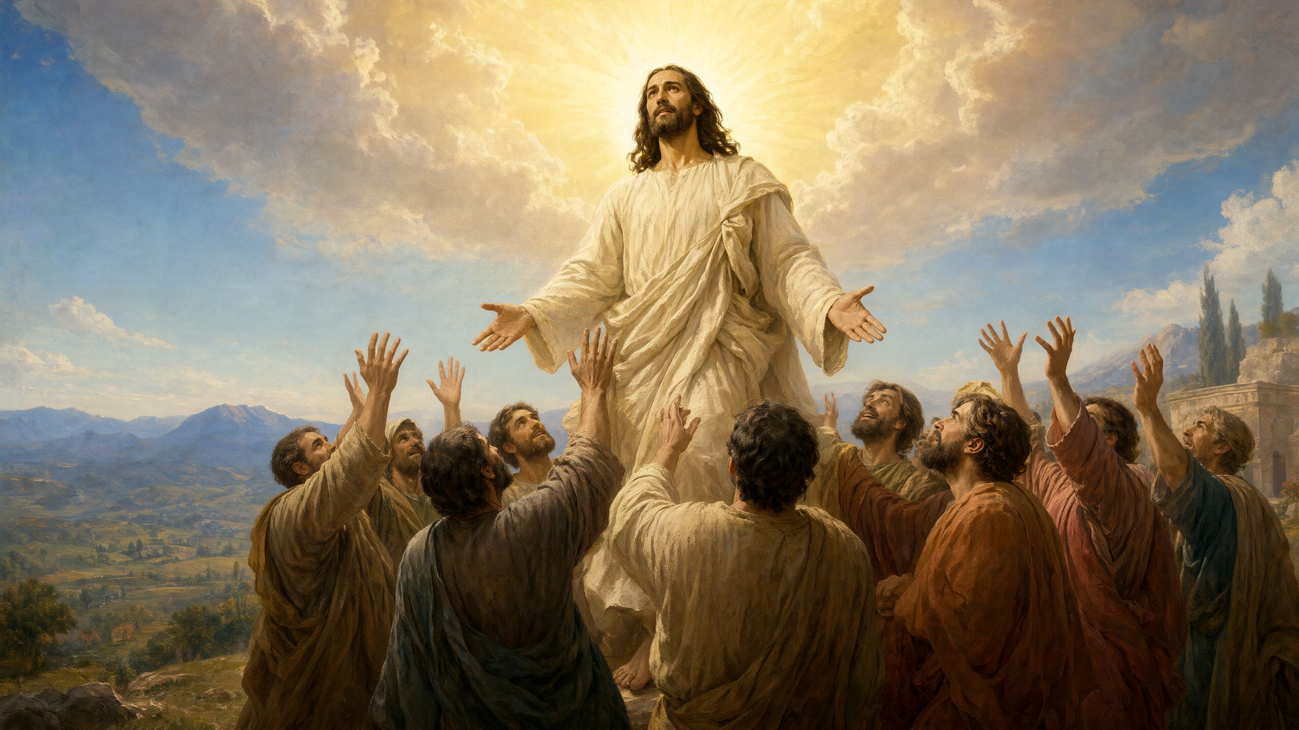 Ascending with a Blessing