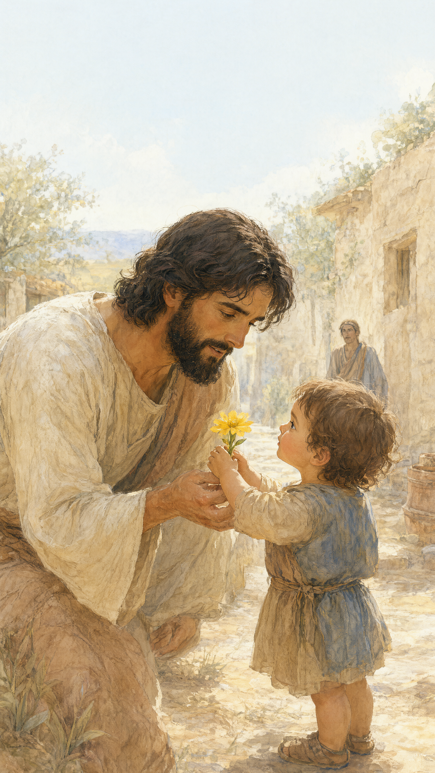 The Child and the Flower