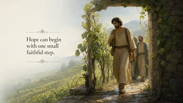 First Step Through the Vineyard