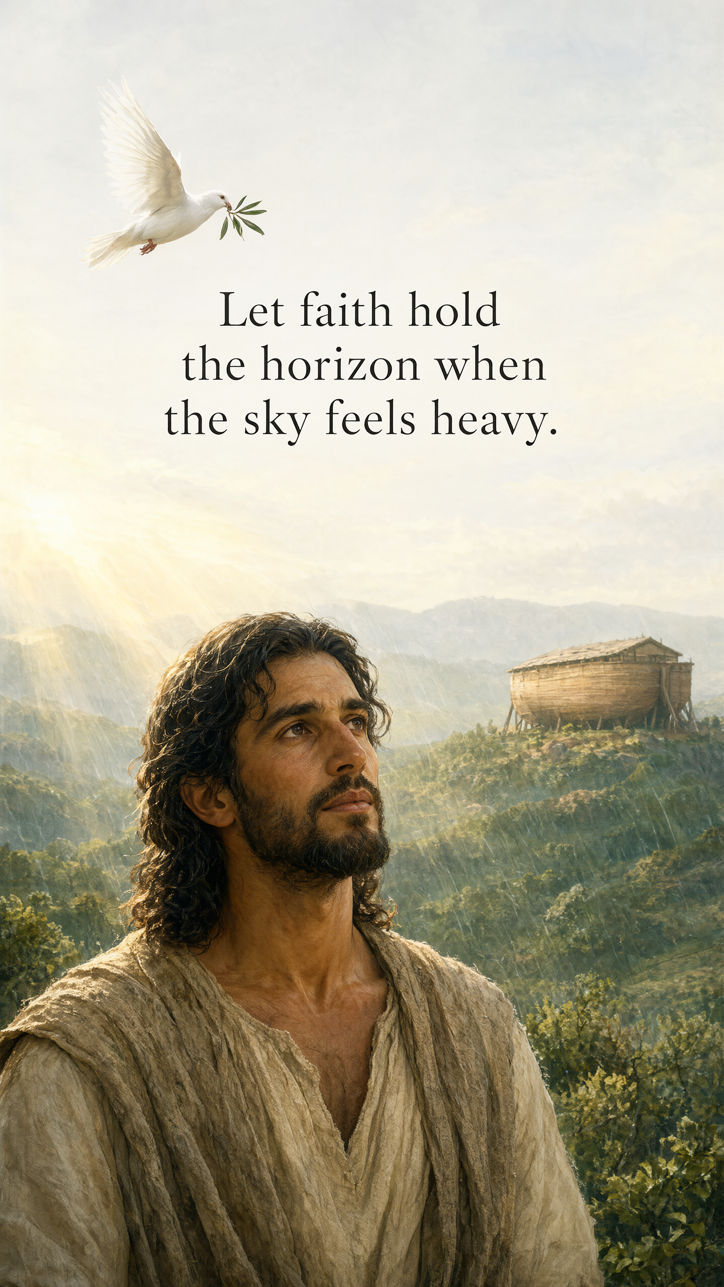 The Dove Over the Wet Hills