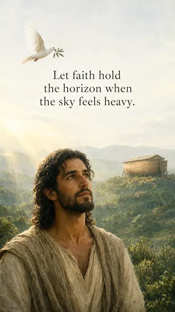 The Dove Over the Wet Hills