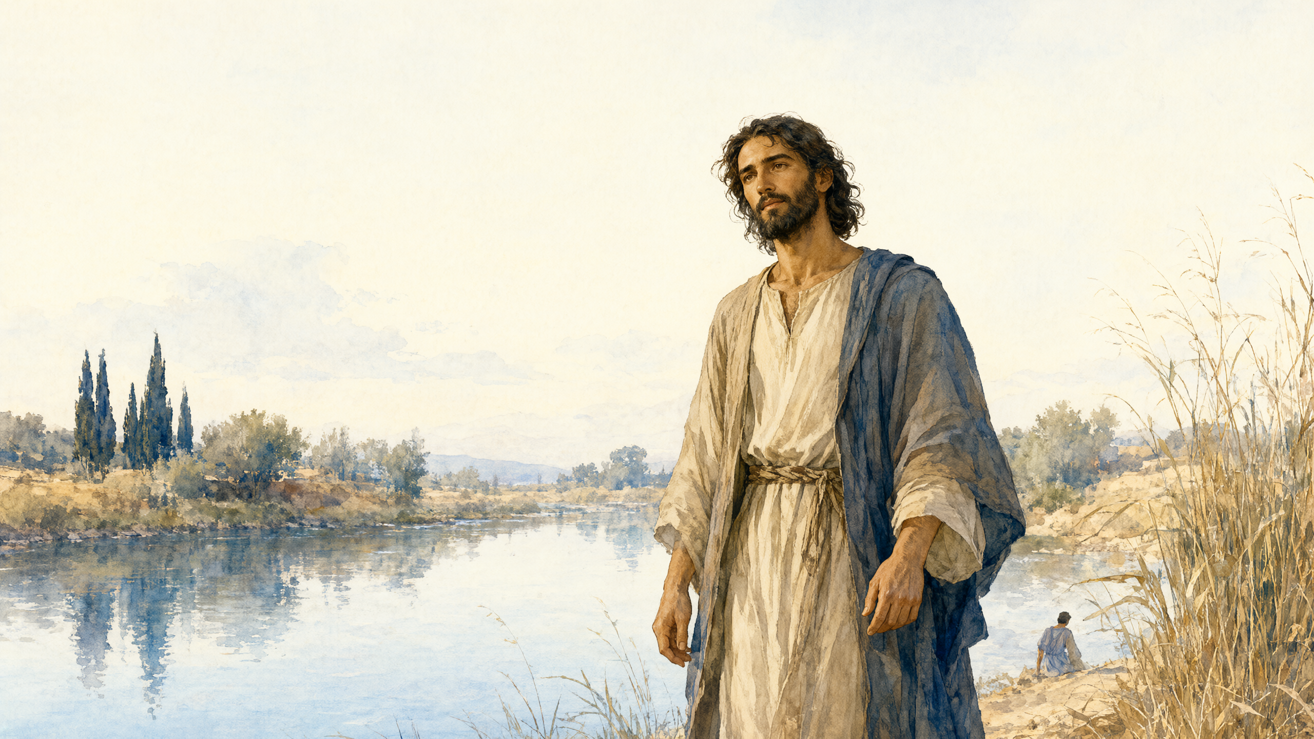 Watercolor by the River