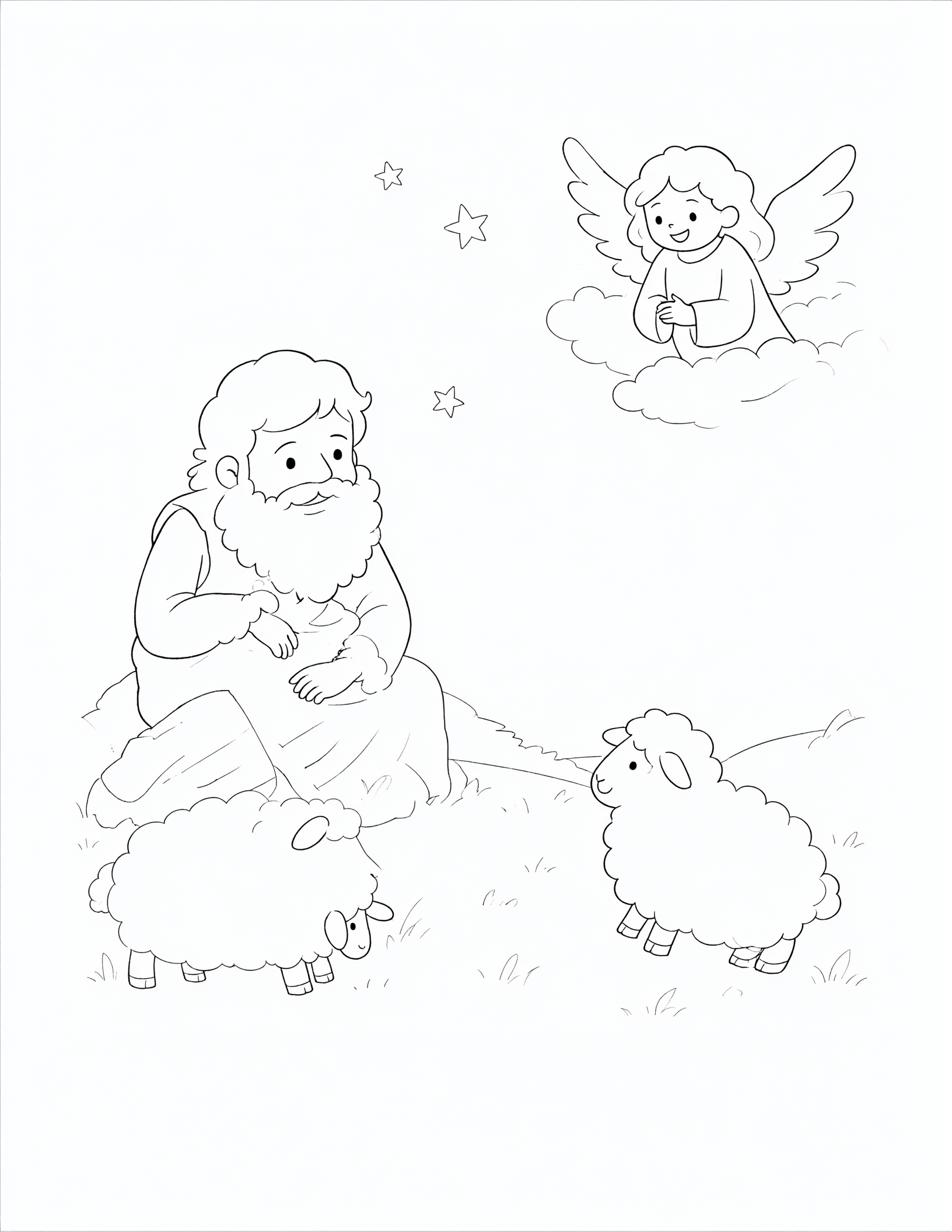 Shepherds Hear the Good News