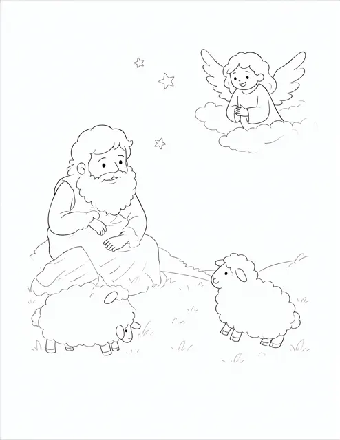 Shepherds Hear the Good News