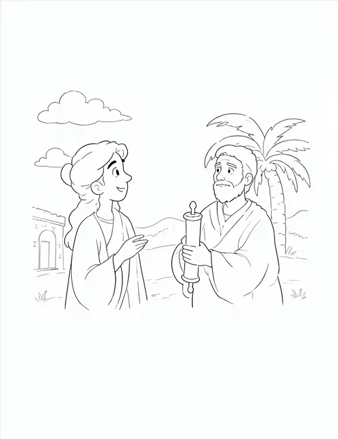 Esther and Mordecai