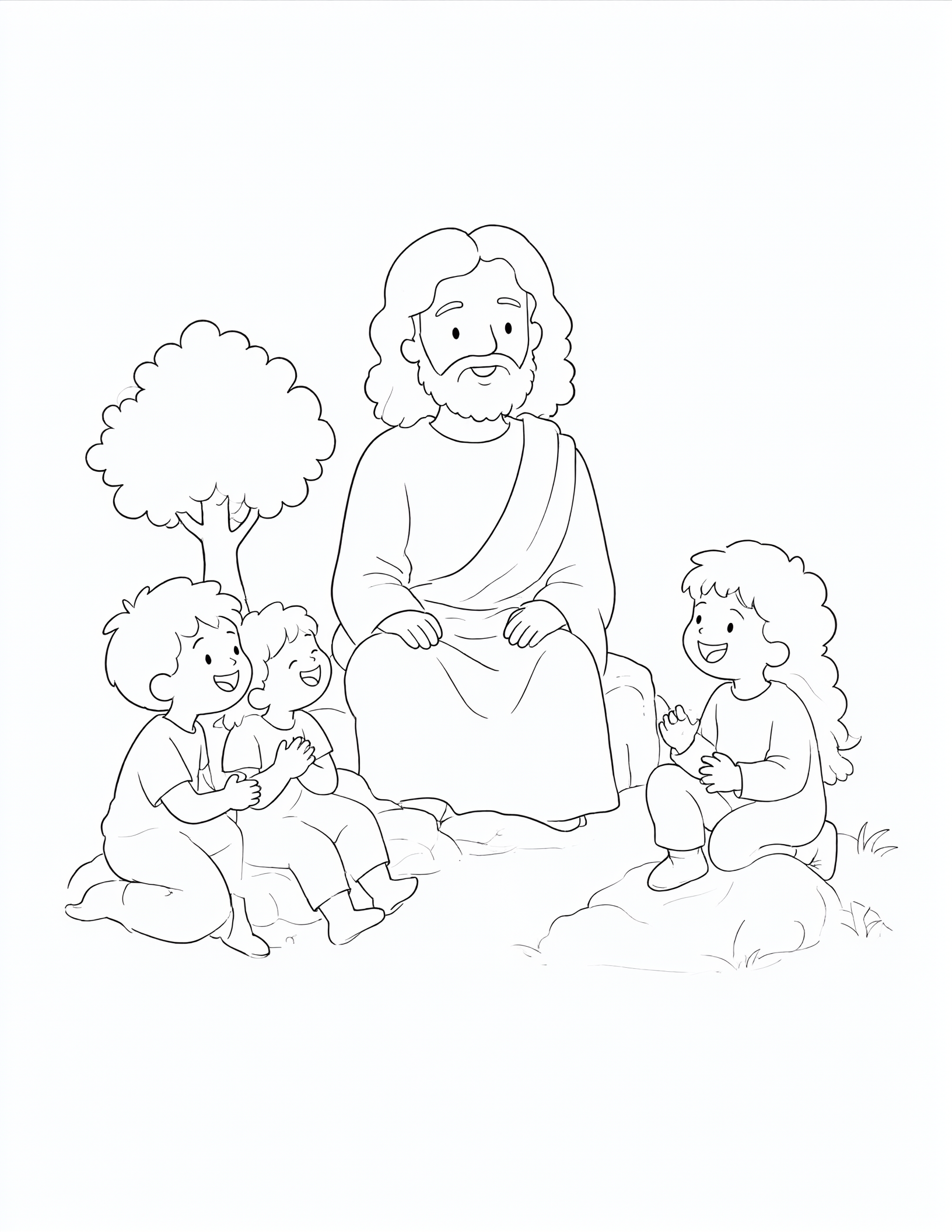 Jesus Welcomes Children