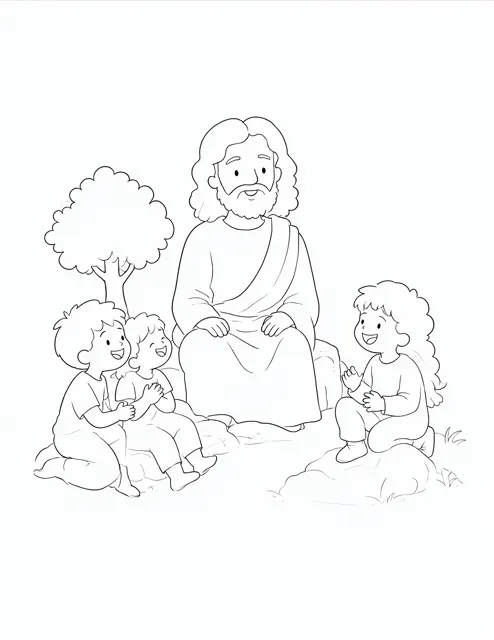 Jesus Welcomes Children