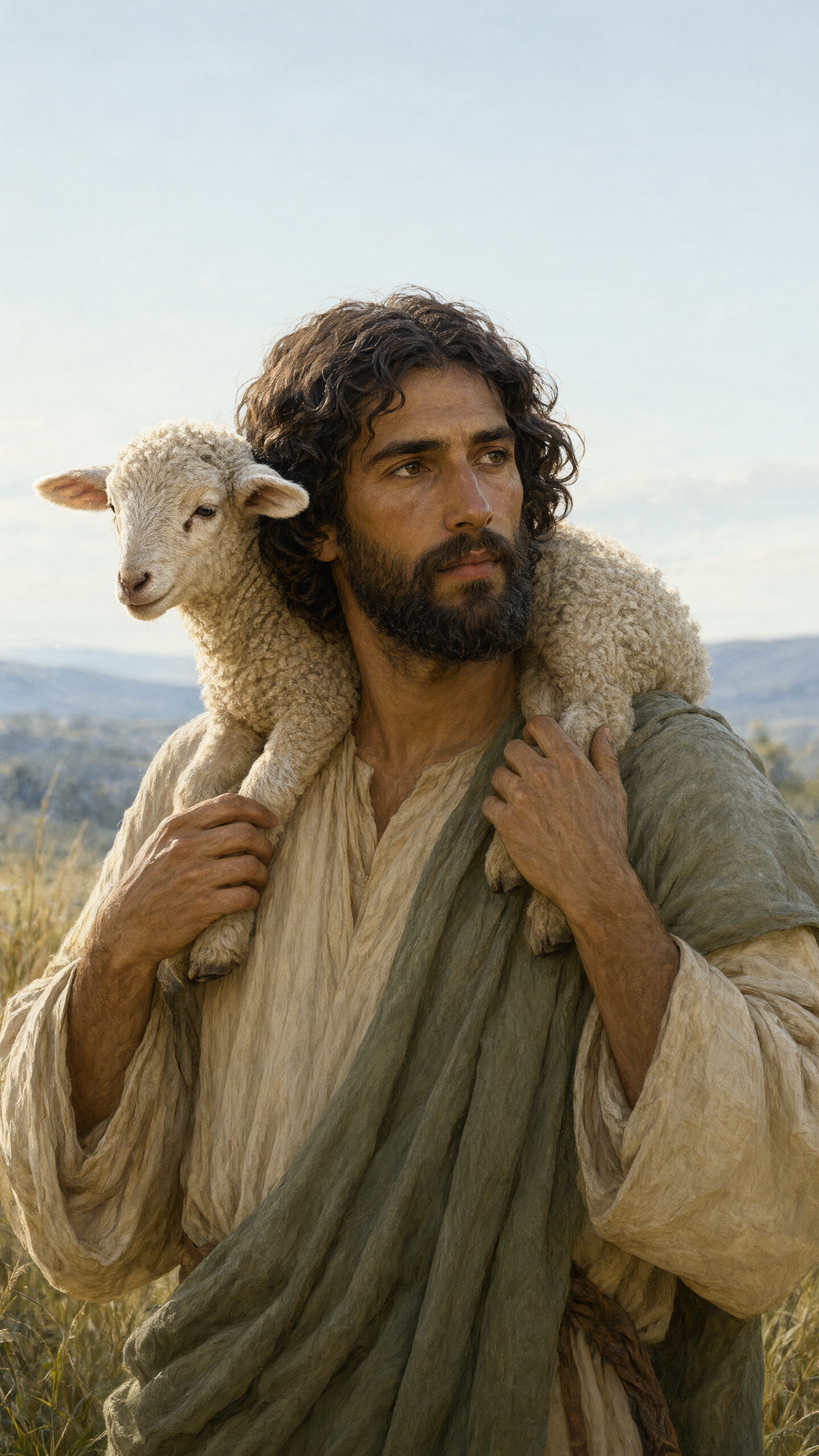 The Lamb on His Shoulders