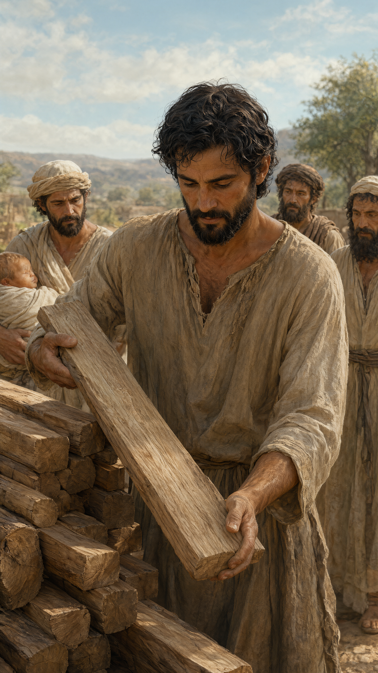 Noah - Choosing the Timber