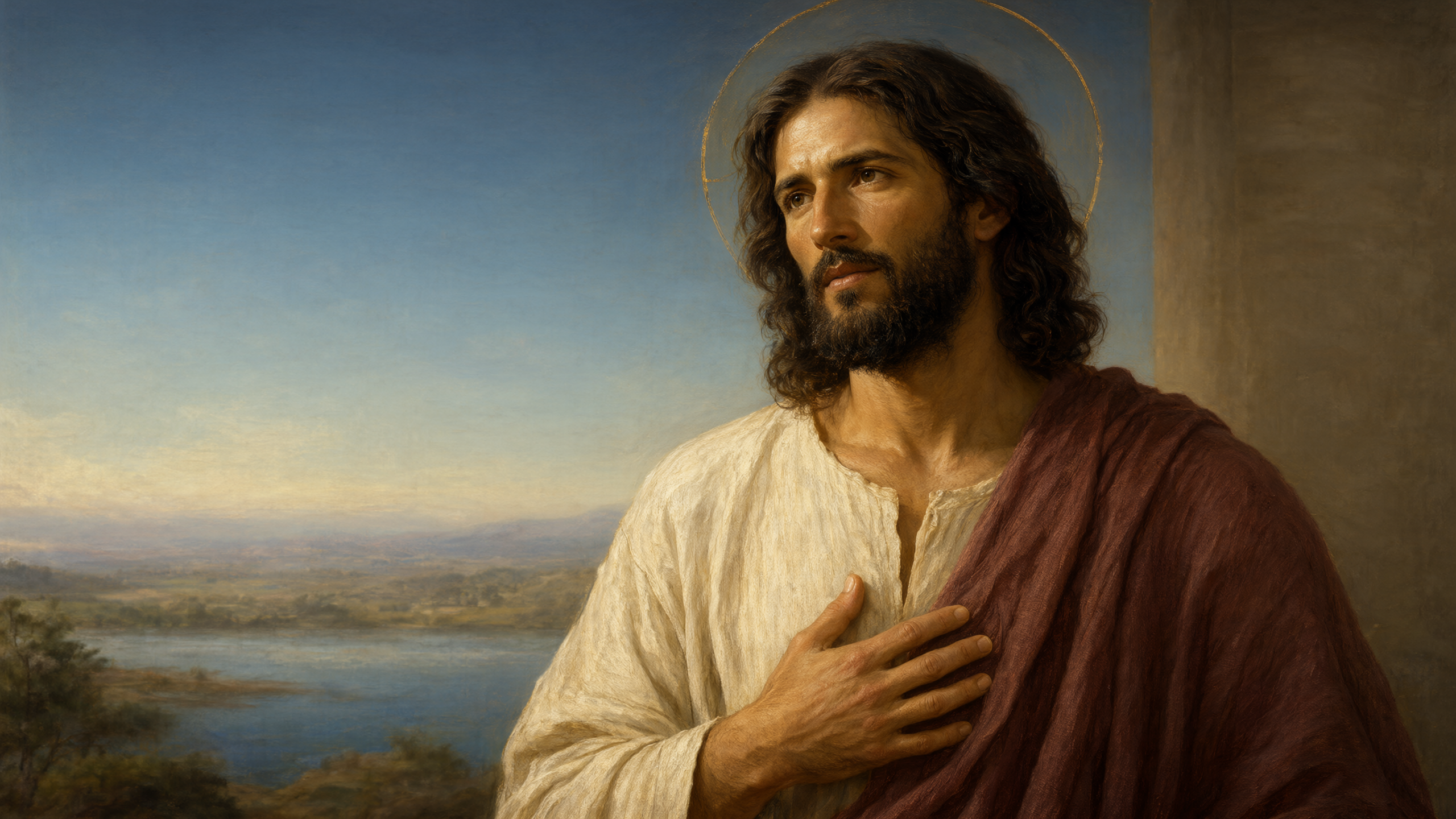 Peaceful Heart Portrait