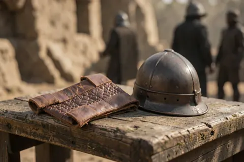 Armour on a Bench — Ephesians 6:14