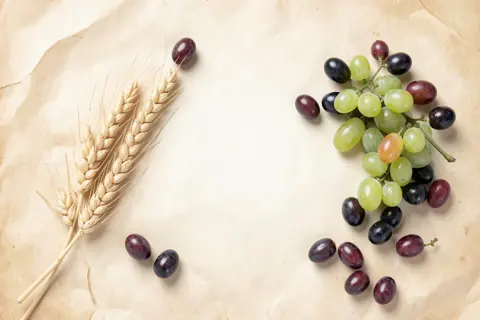 Harvest Flat Lay — Psalm 65:11