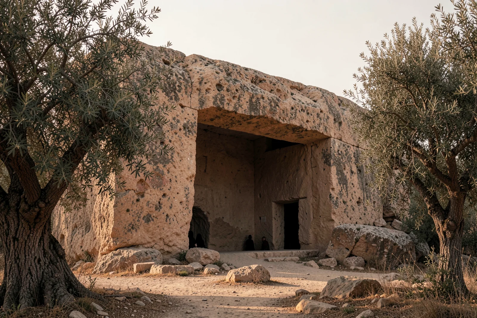 The Empty Tomb in a Garden
