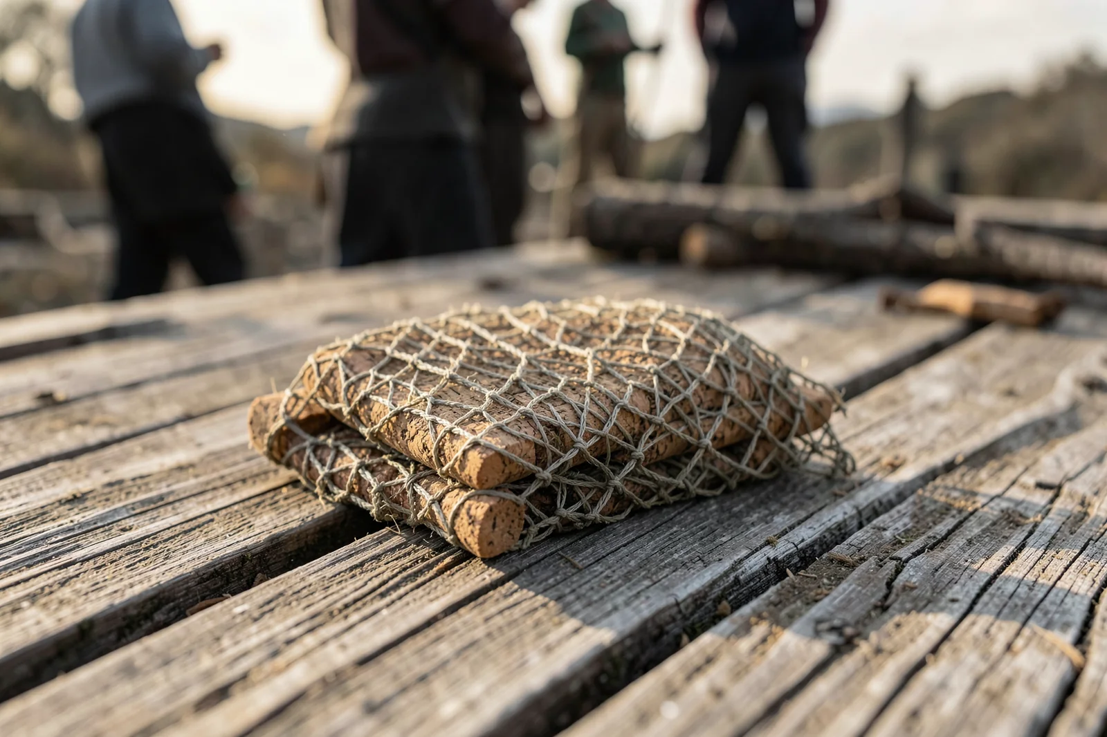 Folded Fishing Net