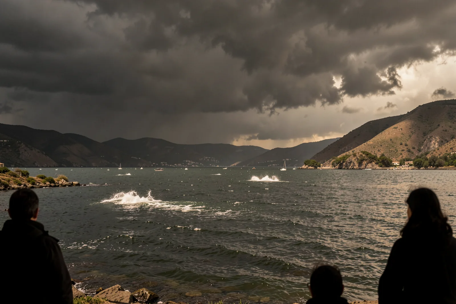 Storm over the Sea of Galilee