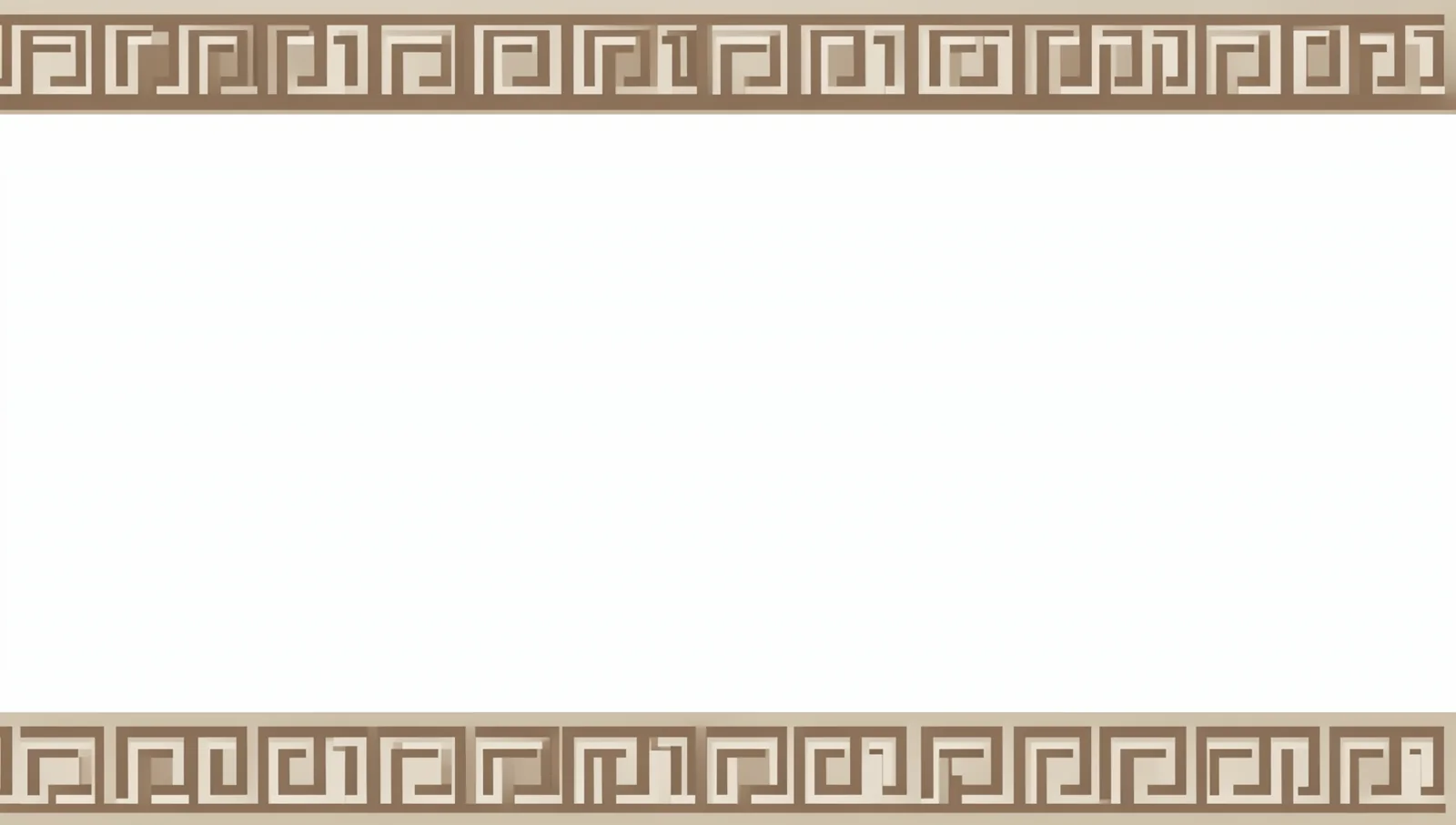 Greek Key Border Pattern