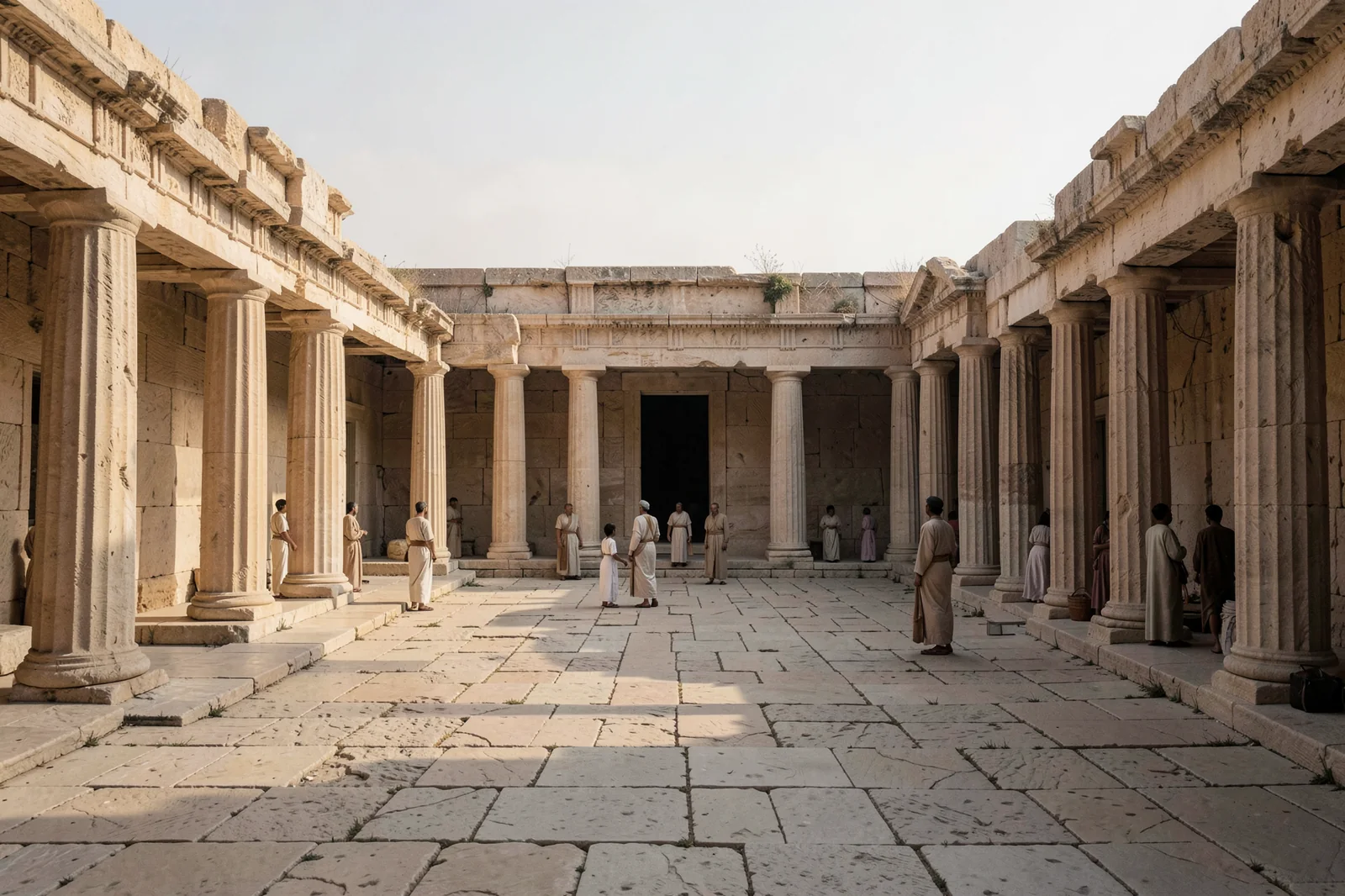 Second Temple Courtyard