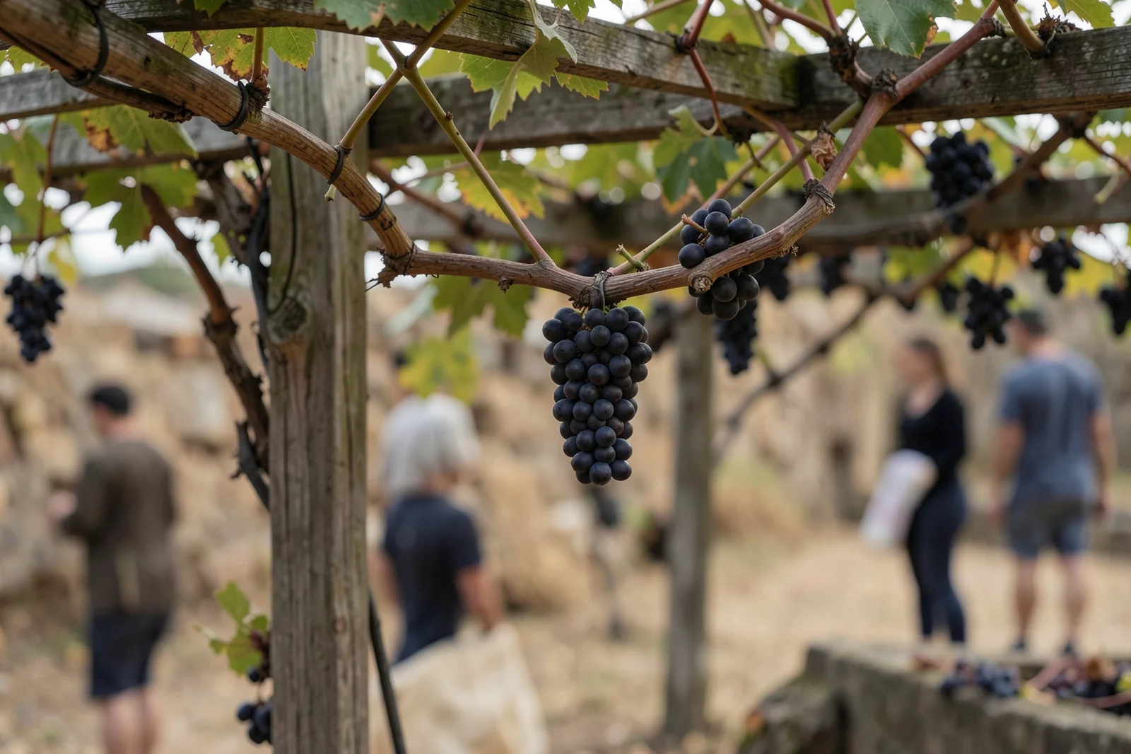 Vine Branch with Grapes
